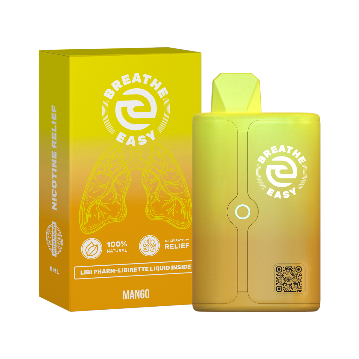 Nicotine Relief Mango Breathe Easy